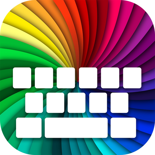 Colored Keyboard Maker – Colorful Backgrounds and New Emojis in Custom Keyboard Theme Free app icon