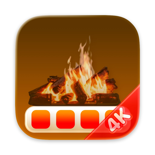 Fireplace 4K - Live Wallpaper app icon