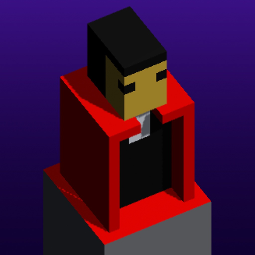 Superhero Cube Jump - Color Path Block Games app icon