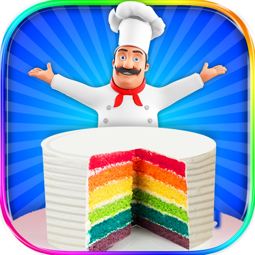 Rainbow Cake Maker - Cooking Rainbow Birthday Cake app icon