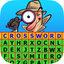 Crossword game for intelligent: Word Search puzzle in the letters table icon