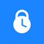 Time Lock - A message in time icon