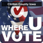 WhereUVote IA - Clinton County icon