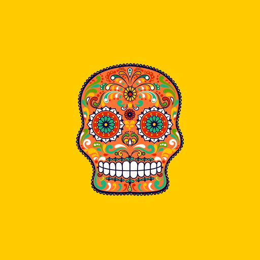 Sugar Skull Stickers app icon