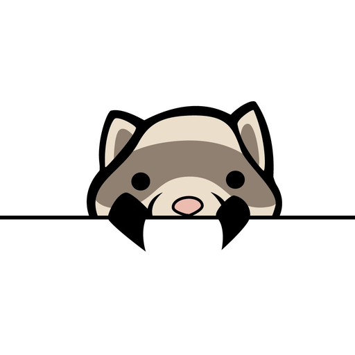 Ferret Friends Stickers app icon