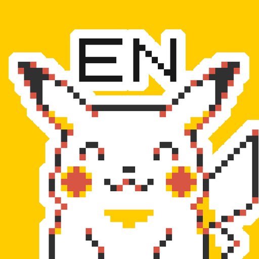 Pokémon Pixel Art, Part 1: English Sticker Pack app icon