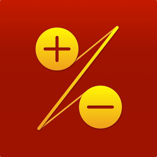Plus & Minus Percent app icon