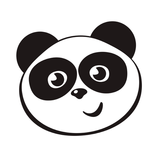 Happy Panda Stickers app icon