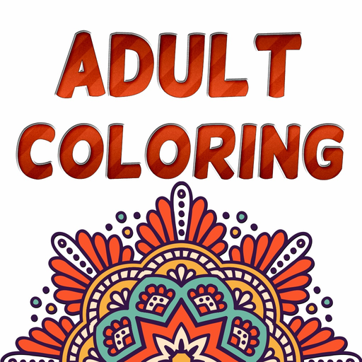 Coloring Book Mandala for Adults Relax Free app icon