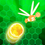 Bouncing Ball Attack Orange Killer Bee Hive Game icon