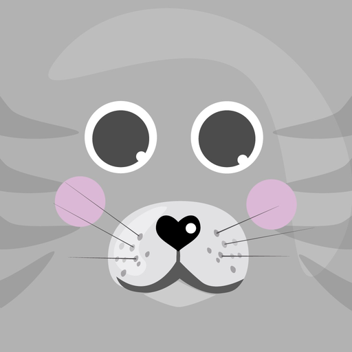 Cat Stickers for iMessage app icon
