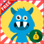 Kids Monsters: Shooter Games Fun for age grade 1-6 icon
