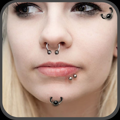 Piercing Photo - Free Body Piercing Booth app icon