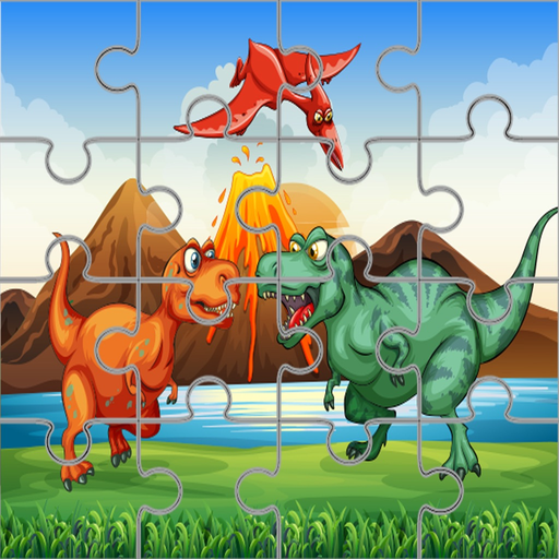 Dino Puzzle Jigsaw Dinosaur Games for Kid Toddlers app icon