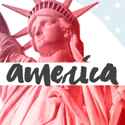 American Top Landmark Stickers app icon