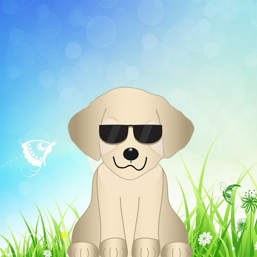 Puppy Emoji Stickers app icon