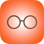 Pocket Glasses Sepia: Old Book icon