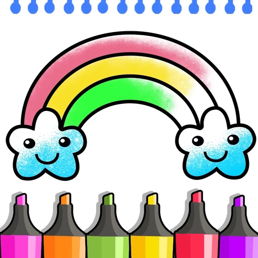 Toddler Coloring Drawing Book app icon