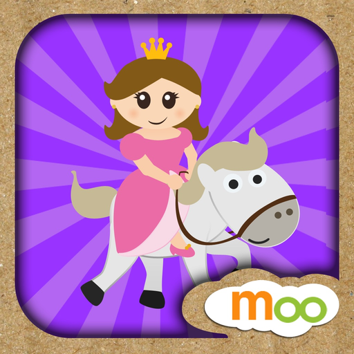 Princess Sticker Games and Activities for Kids app icon