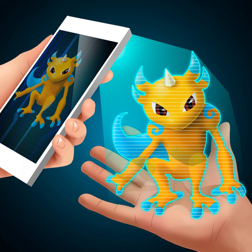Hologram Monster Elements Joke app icon
