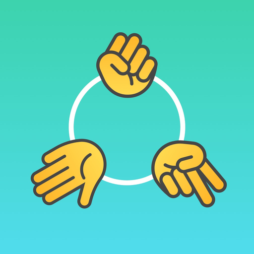 Rock-Paper-Scissors for iMessage app icon