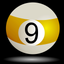 Pool and Billiards Stickers icon