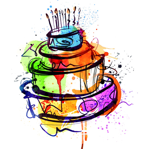 Happy Birthday Sticker Pack app icon