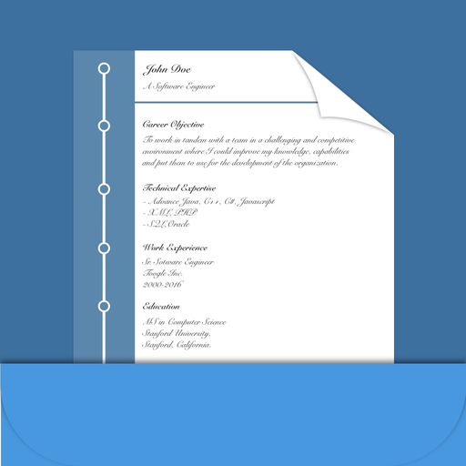 Make My Resume app icon