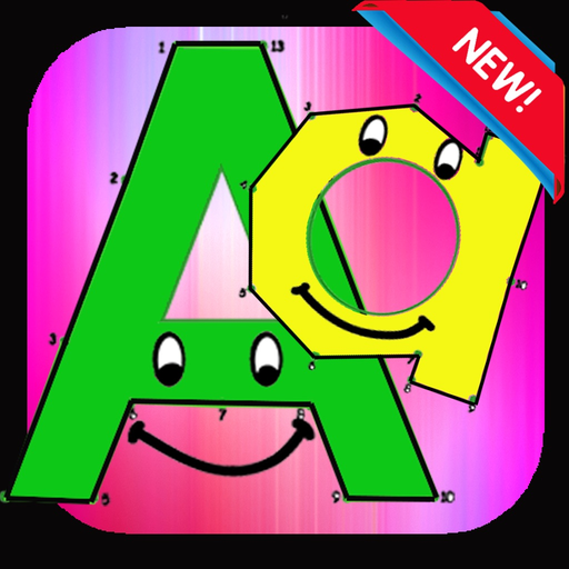 ABC Coloring Book Dot To Dot For Kids And Toddlers app icon