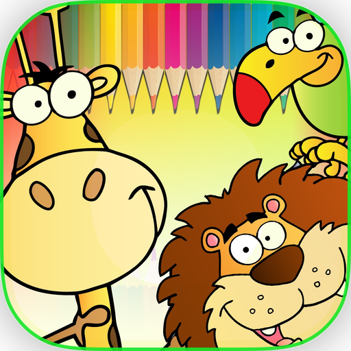 Animals Coloring Book - Finger Paint Book app icon