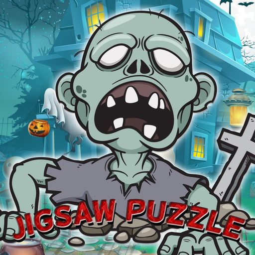 Zombie Ghost Jigsaw Puzzle For Toddlers And Kid app icon