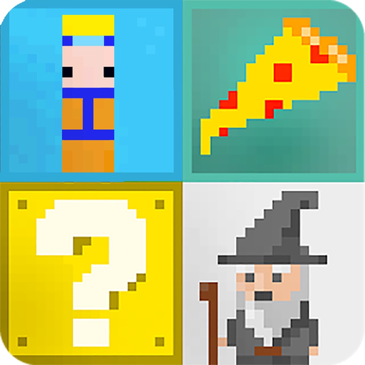 Logo Quiz - Pixel Cartoon (Guess the Icon Brand) app icon