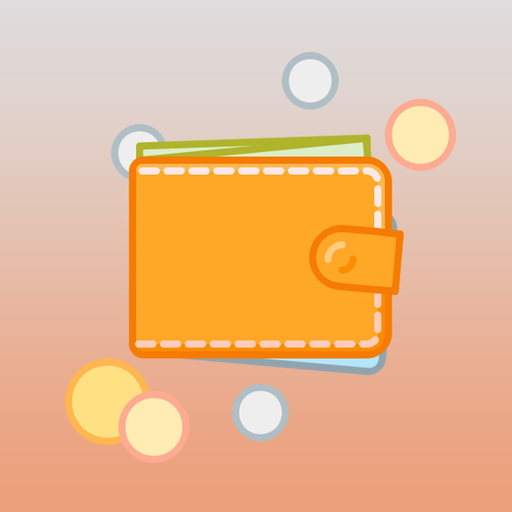 Budget control of expenses app icon