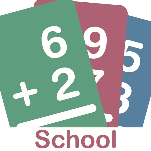 Big Math Flash Cards School app icon