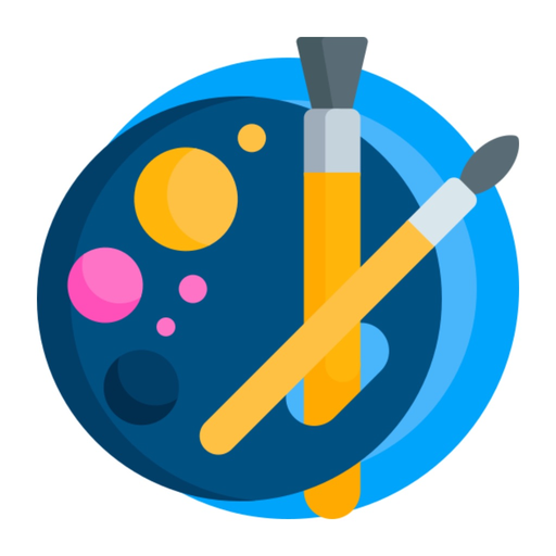 Color Pen-drawing paper photos app icon