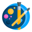 Color Pen-drawing paper photos icon