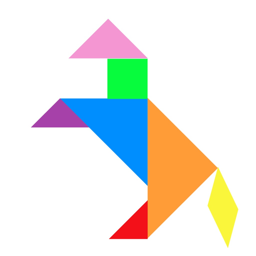 Amy Magic Tangram,Sofia favorite game Tangram app icon