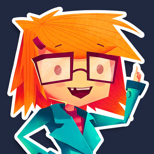 Jenny LeClue Stickers app icon
