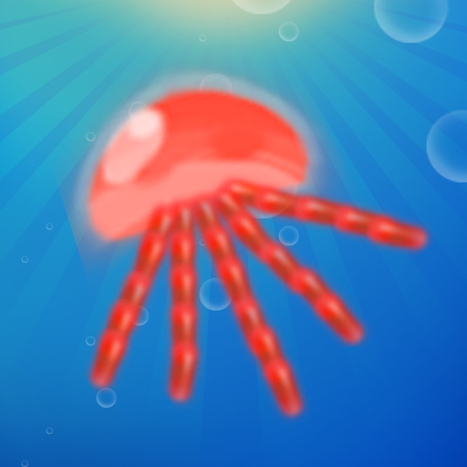 Jelly Fish Deep Blue Sea Diver In Ocean Saga Quest app icon
