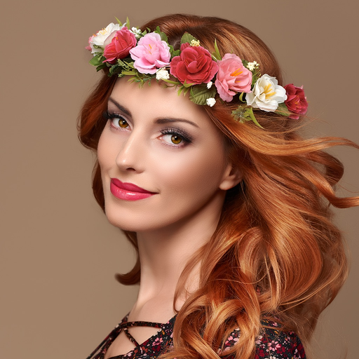 Flower Crown Image Editor app icon