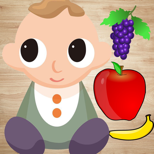 Baby Fruit Jigsaws My First ABC English Flashcards app icon