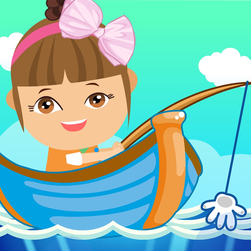 Amy Fishing Game free For Kids and toddlers app icon