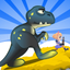 Dino World Adventure Dodge & Fight Game for Kids icon