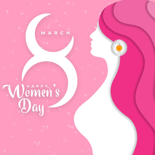 Women's day eCard & greetings app icon