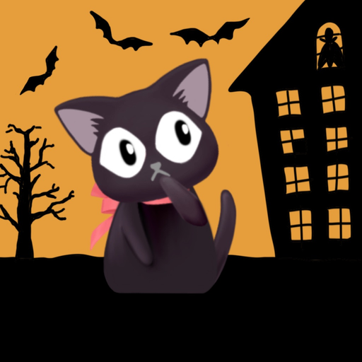 Halloween Stickers Free Samples for Text Messages app icon