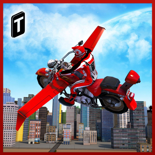 Flying Bike Real Rider 2016 app icon