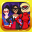 Super Hero Girl Beauty DressUp : Frenzy Games Free icon