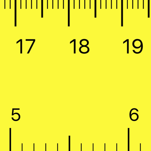 Unlimited-Length Visual Ruler app icon