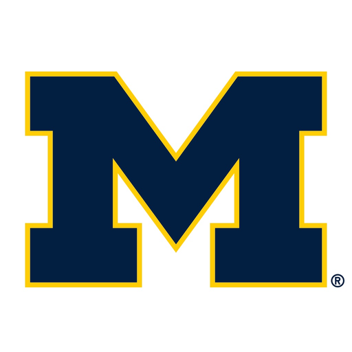 University of Michigan Stickers for iMessage app icon