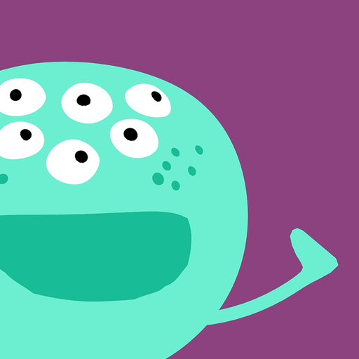 IDEOko Monster Moves Stickers app icon